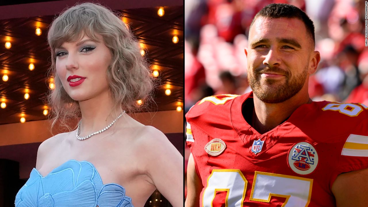 Taylor Swift and Travis Kelce NFL game